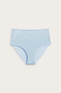 Brieftrosa med spetsdetaljer