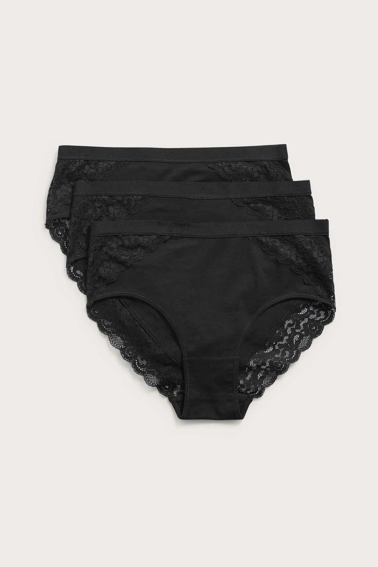 Brieftrosa 3-pack i bomull
