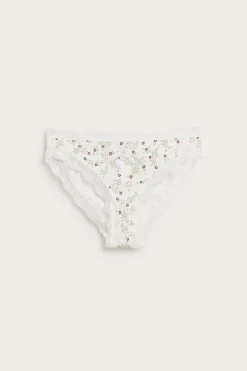Brieftrosa seamless med spets