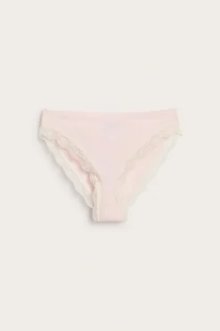Brieftrosa seamless med spets