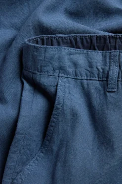 Byxa i linnemix regular fit