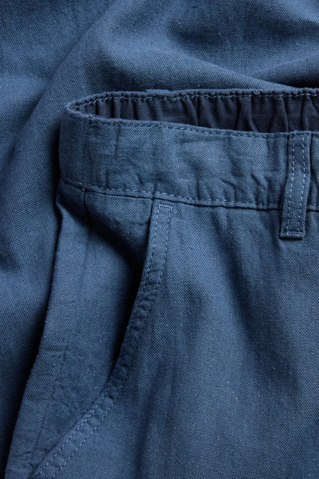 Byxa i linnemix regular fit