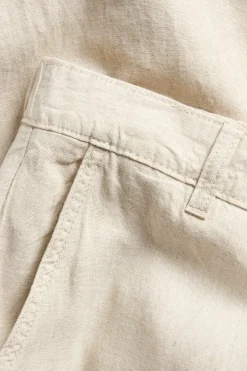 Byxa i linnemix regular fit