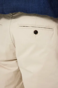 Chinosshorts i bomullstwill