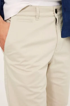 Chinosshorts i bomullstwill