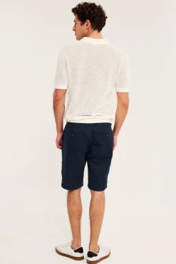 Chinosshorts i bomullstwill