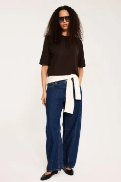 Croppad t-shirt
