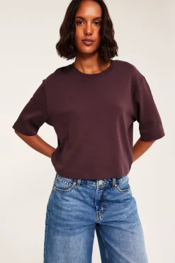 Croppad t-shirt