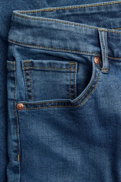 Cropped flare jeans high waist