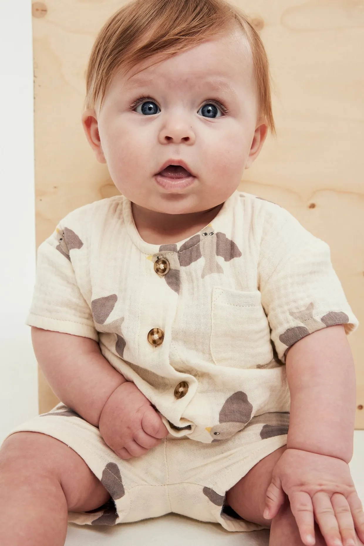 2-delat babyset i muslin
