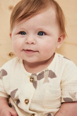 2-delat babyset i muslin