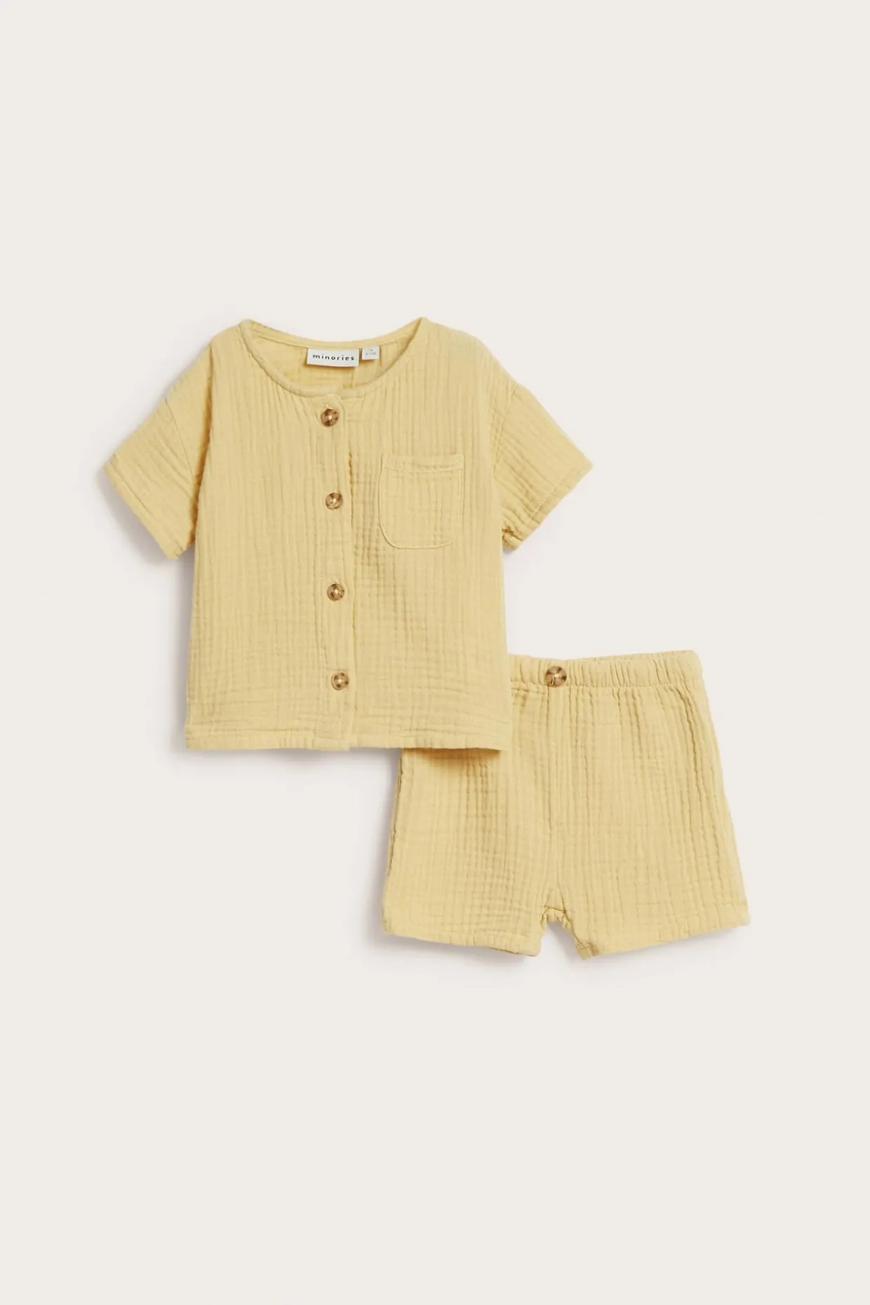 2-delat babyset i muslin