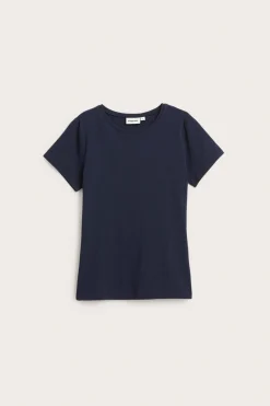 Figurnära t-shirt i bomull