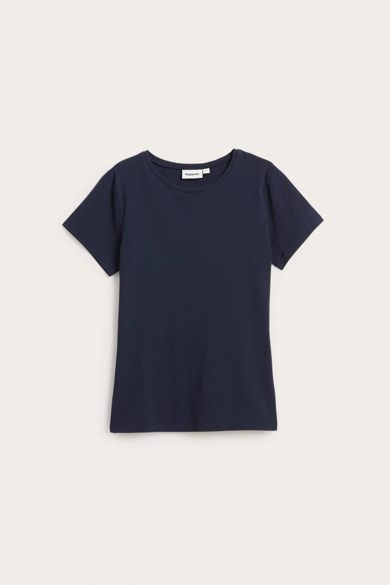 Figurnära t-shirt i bomull