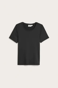 Figurnära t-shirt i polyamidmix