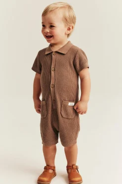 Finstickad romper