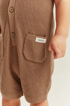 Finstickad romper