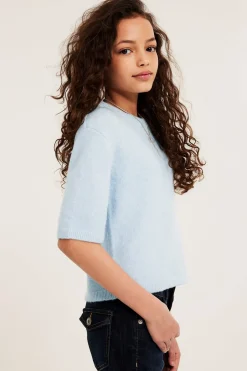Finstickad t-shirt