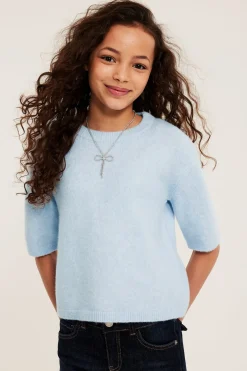 Finstickad t-shirt