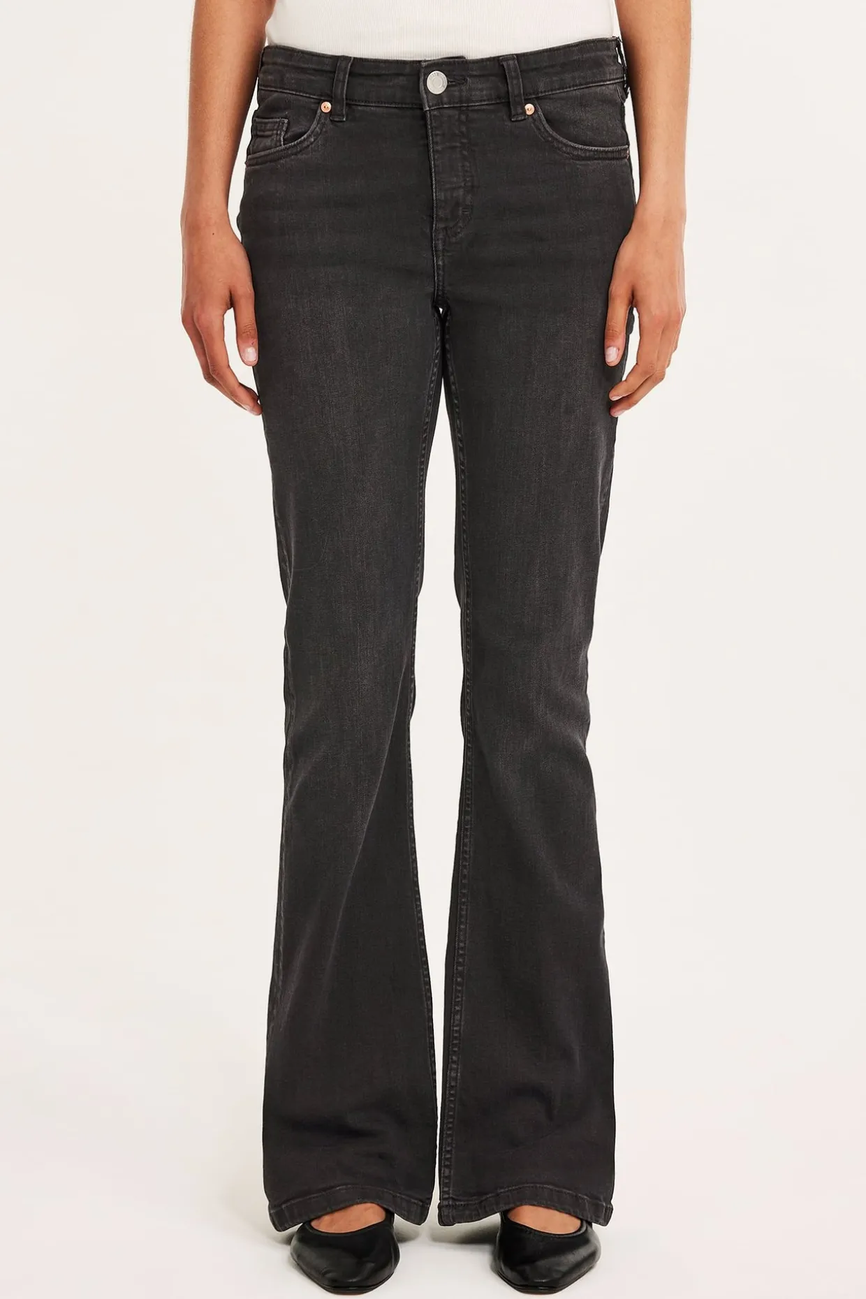 Flare jeans low waist
