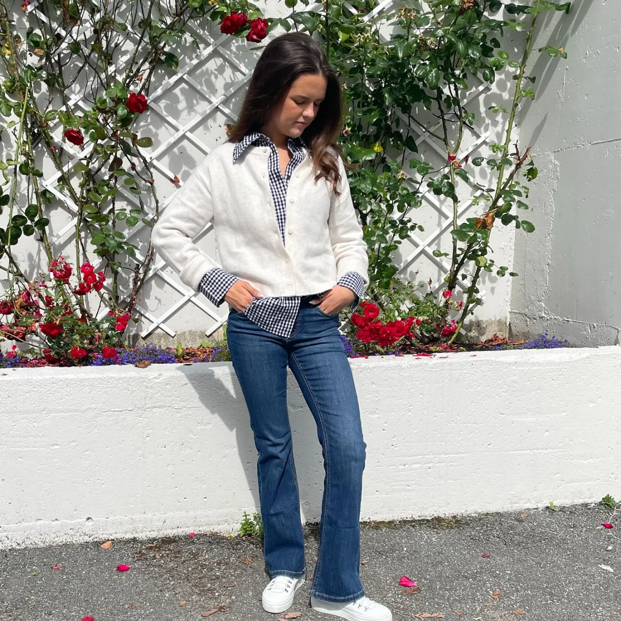 Flare jeans regular waist