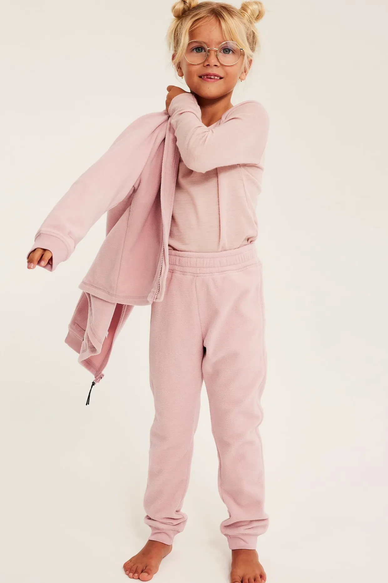 Fleecetröja zip-in / zip-off Kaxs