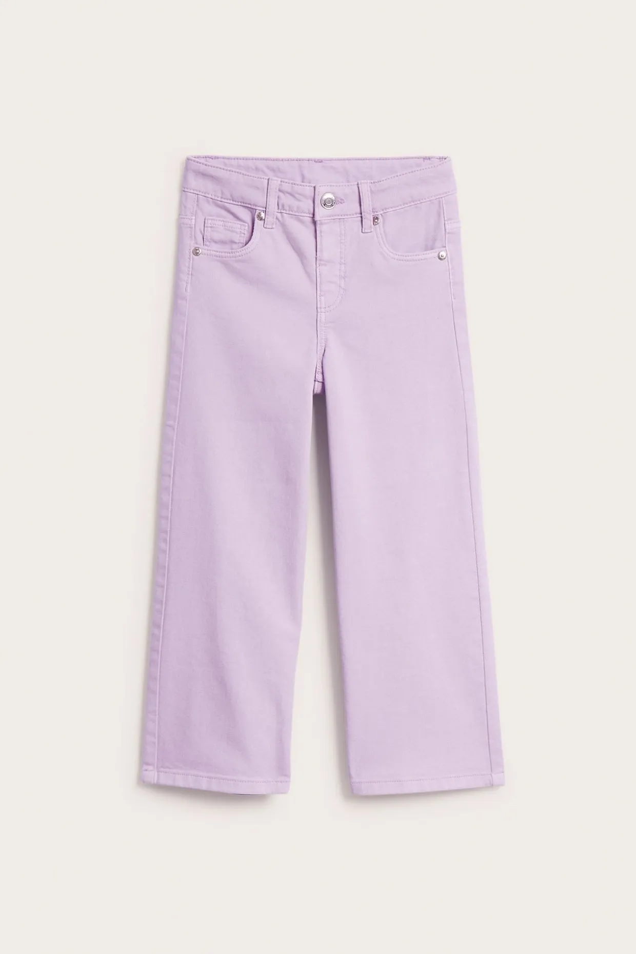 Färgad vida twilljeans