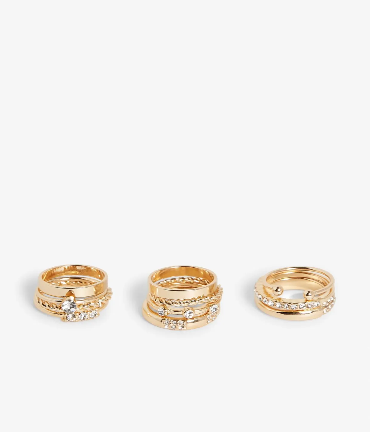 Guldfärgade ringar