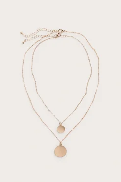 Guldfärgat halsband