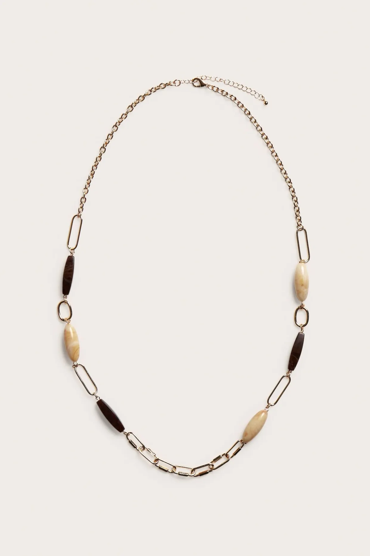 Halsband med stenar