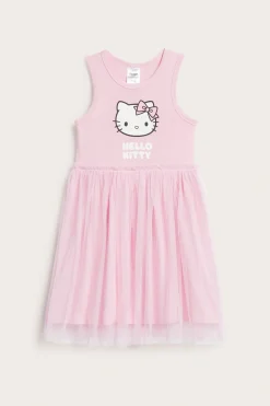Hello Kitty klänning med tyllkjol