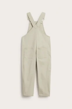 Hängselbyxor i twill