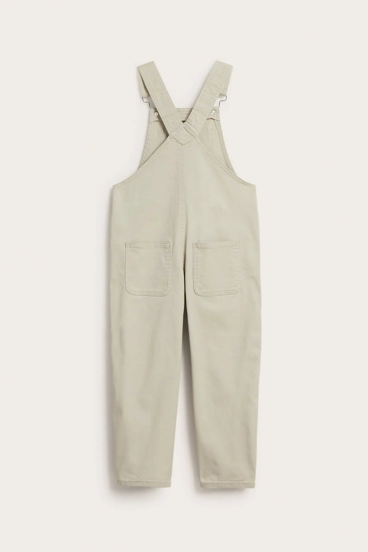 Hängselbyxor i twill