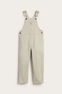 Hängselbyxor i twill