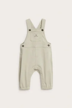 Hängselbyxor i twill