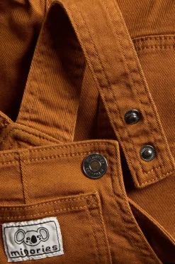 Hängselbyxor i twill