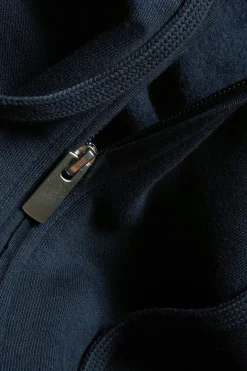 Hoodie med dragkedja