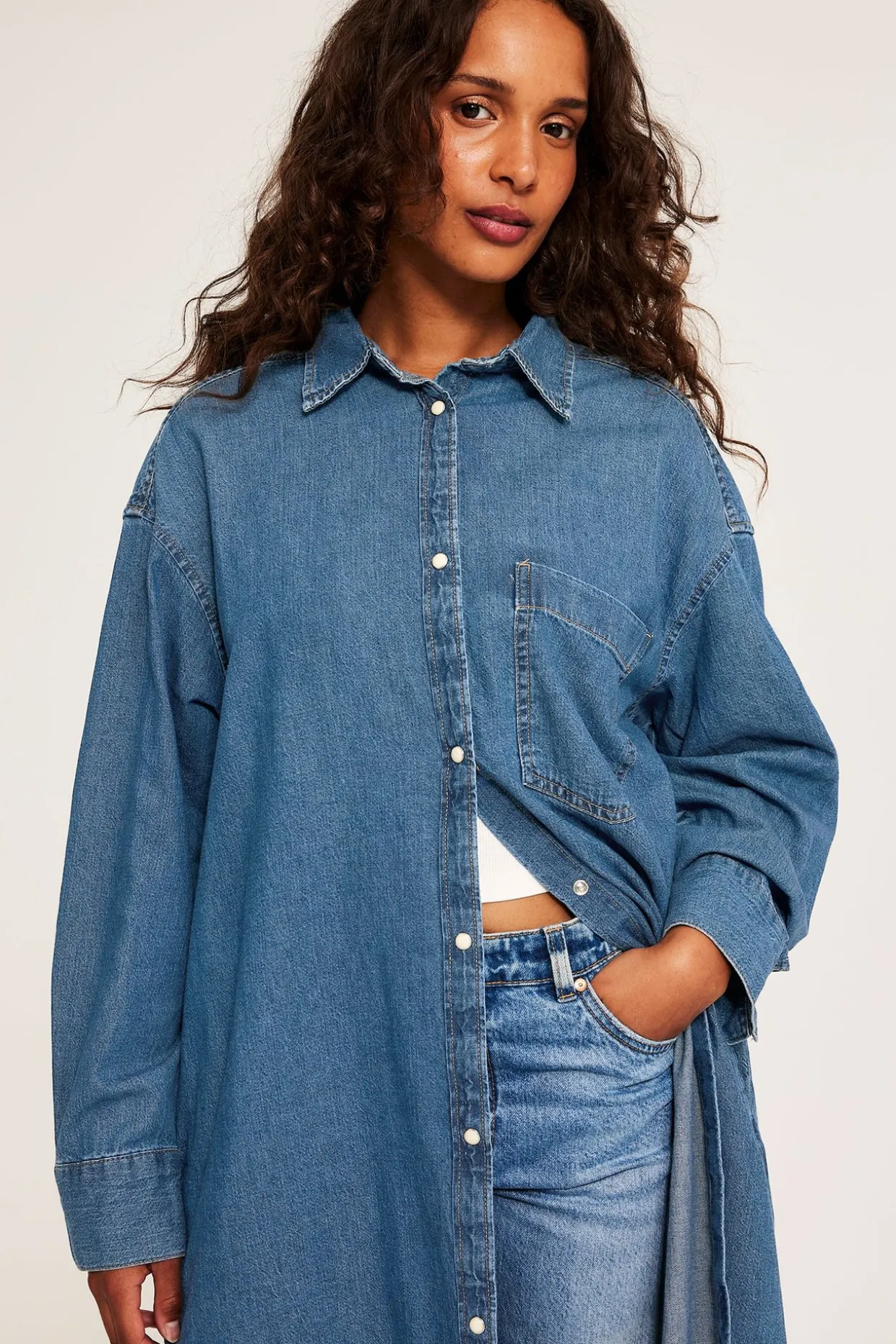 Jeansklänning
