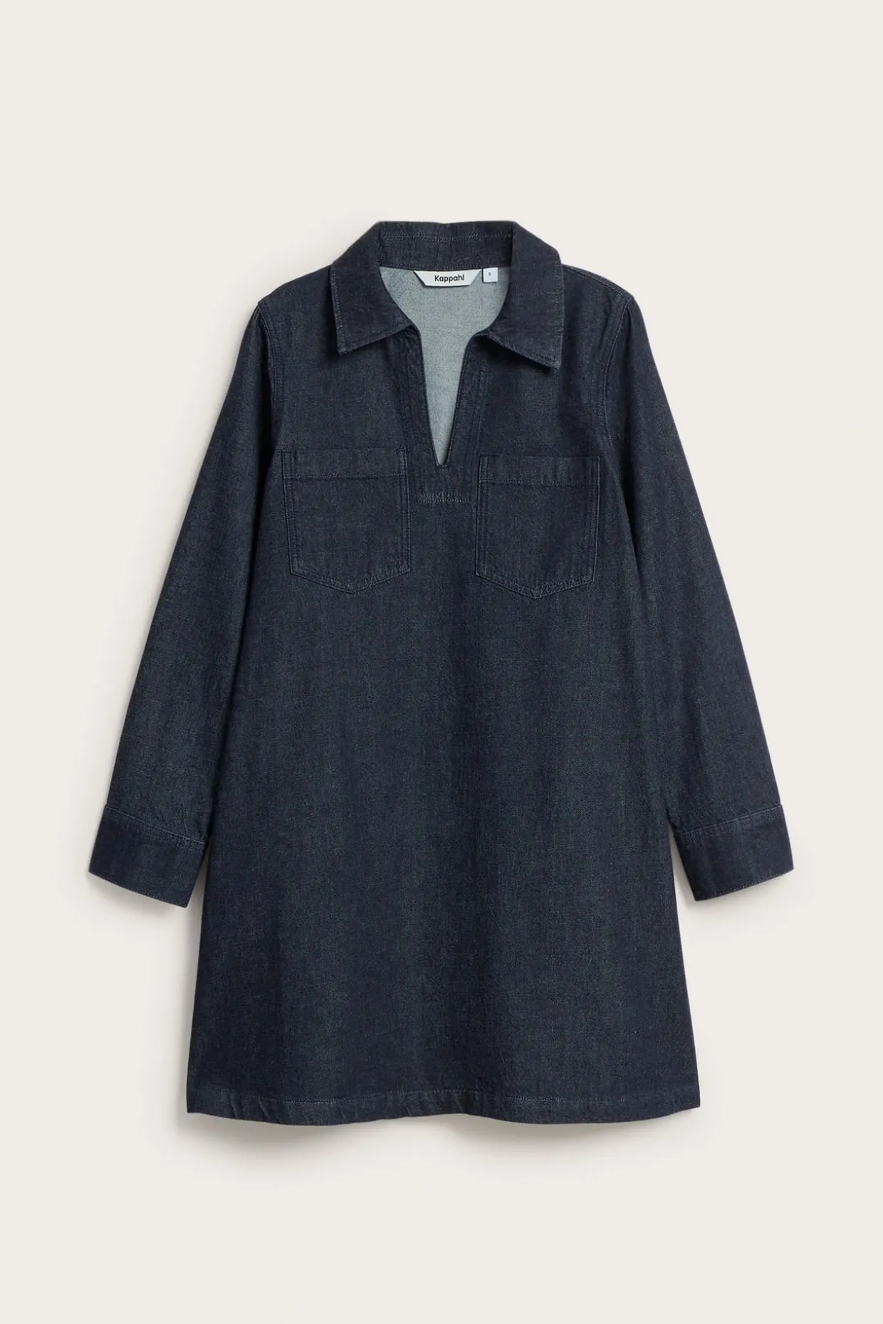 Jeansklänning med fickor