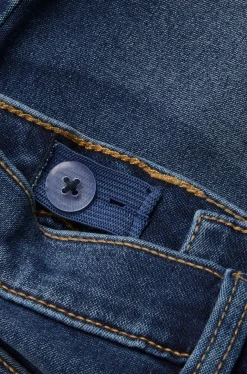 Jeansshorts i denimtrikå
