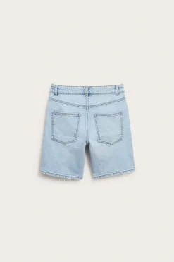 Jeansshorts i stretchig denim