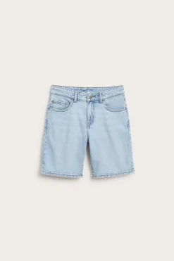 Jeansshorts i stretchig denim