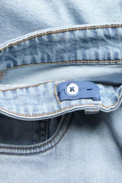 Jeansshorts i stretchig denim
