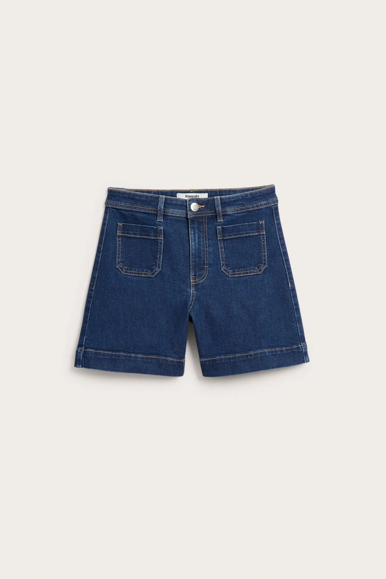 Jeansshorts med fickor
