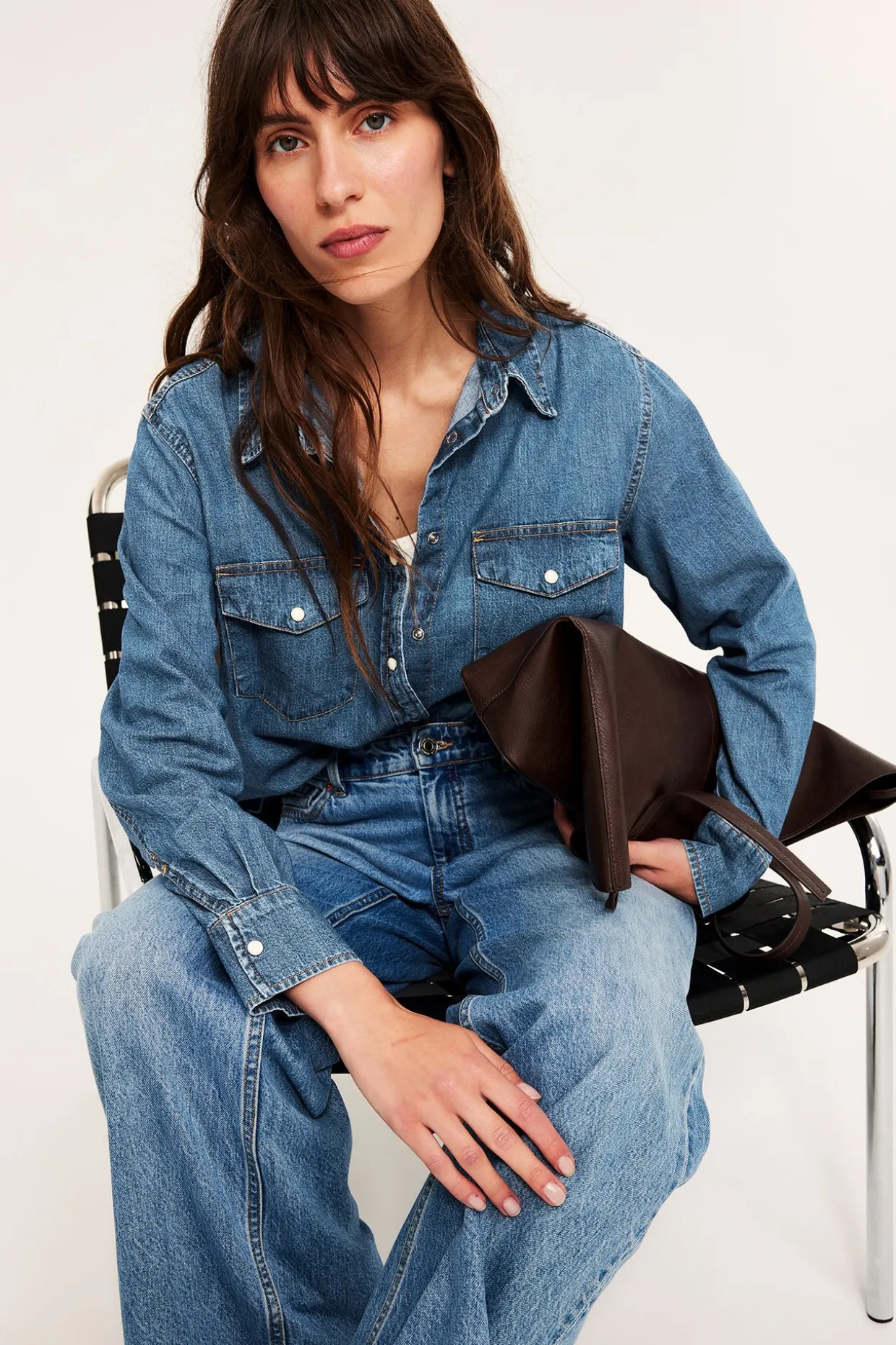 Jeansskjorta