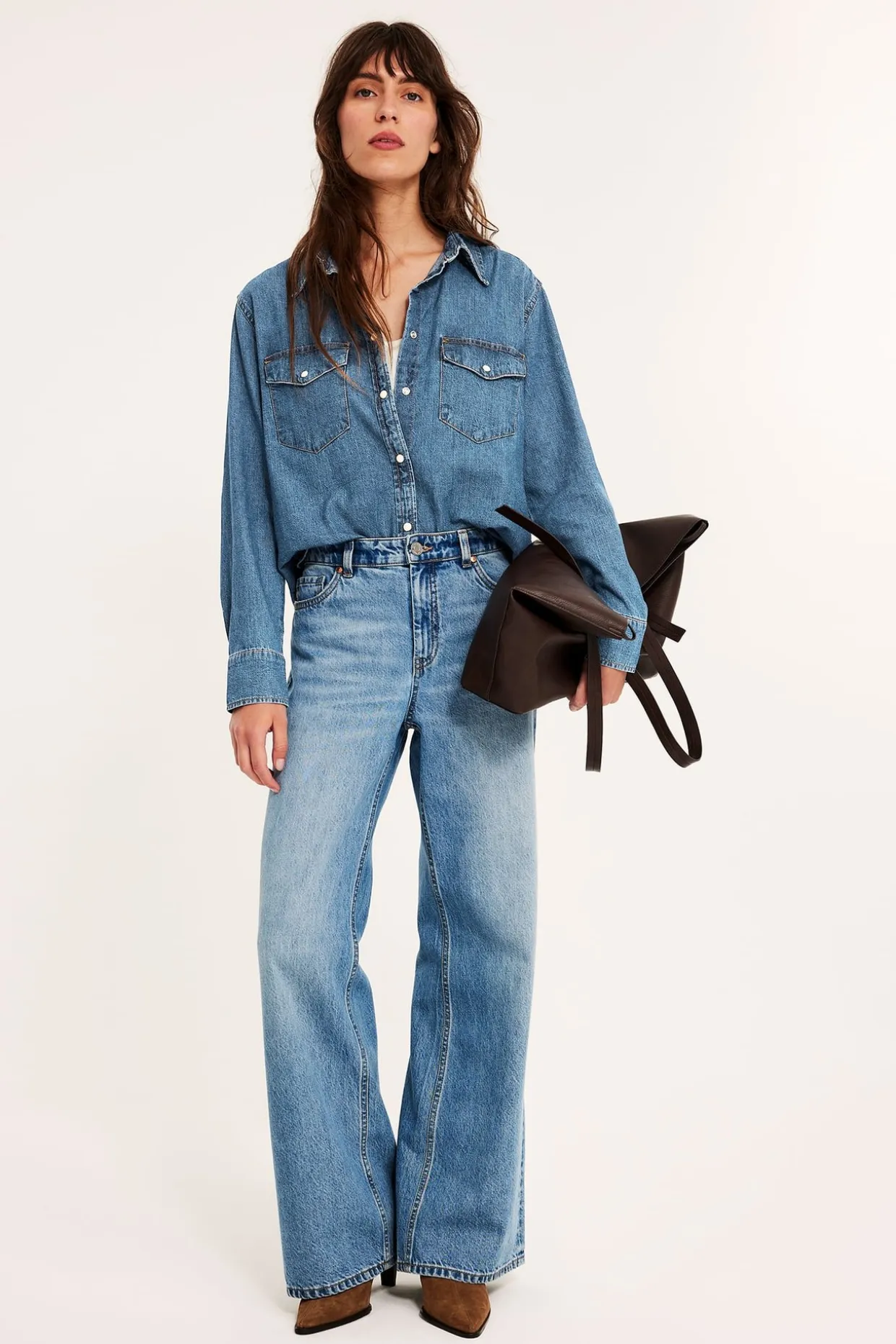 Jeansskjorta