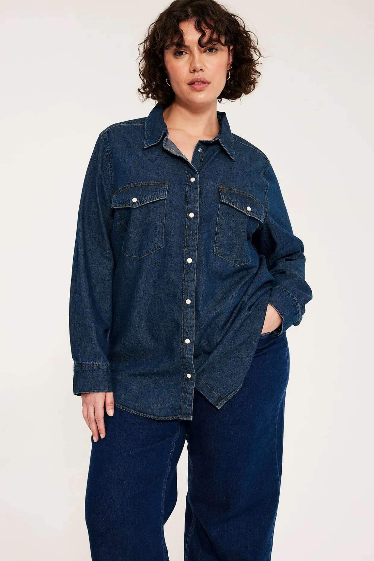 Jeansskjorta