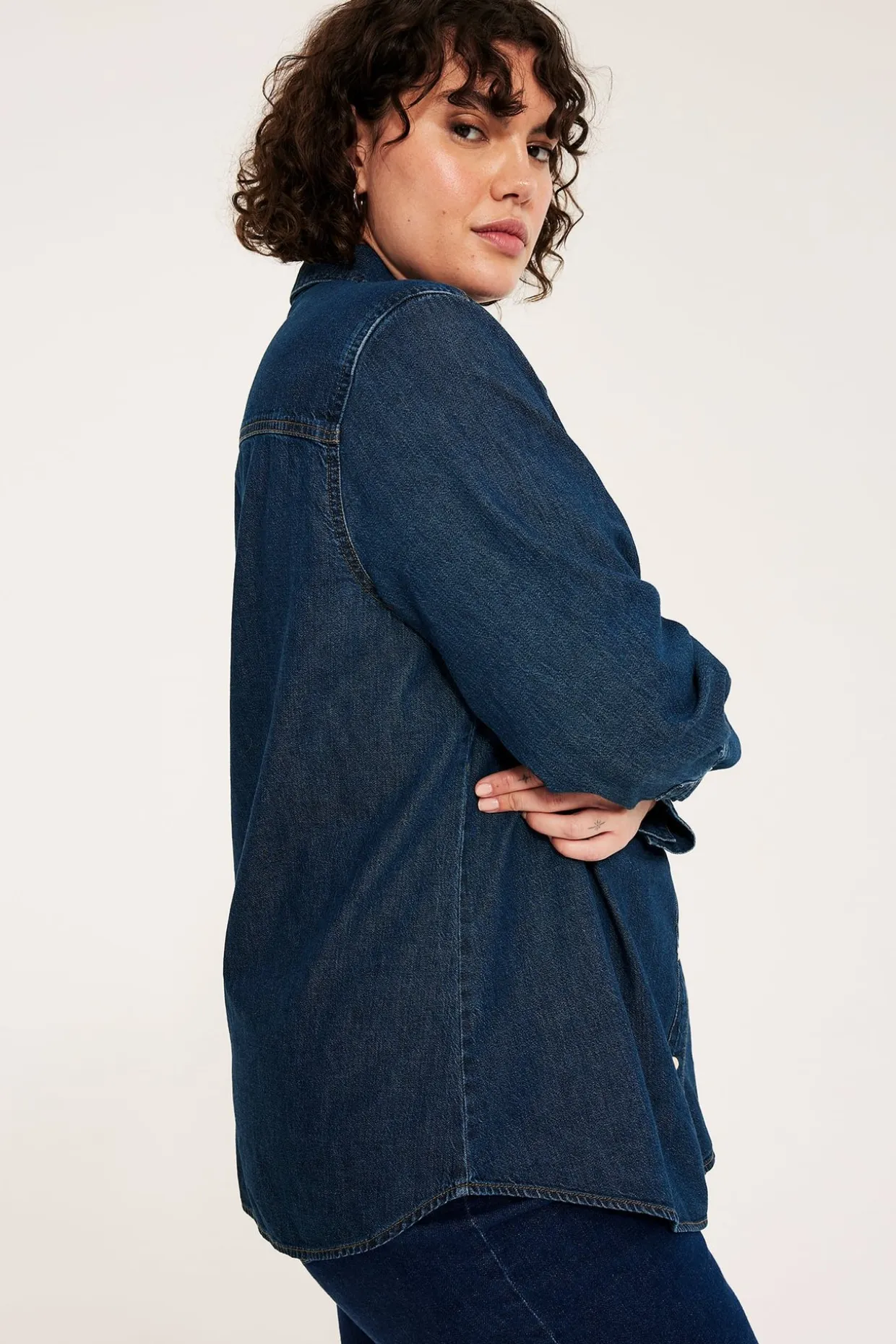 Jeansskjorta