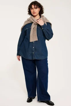 Jeansskjorta