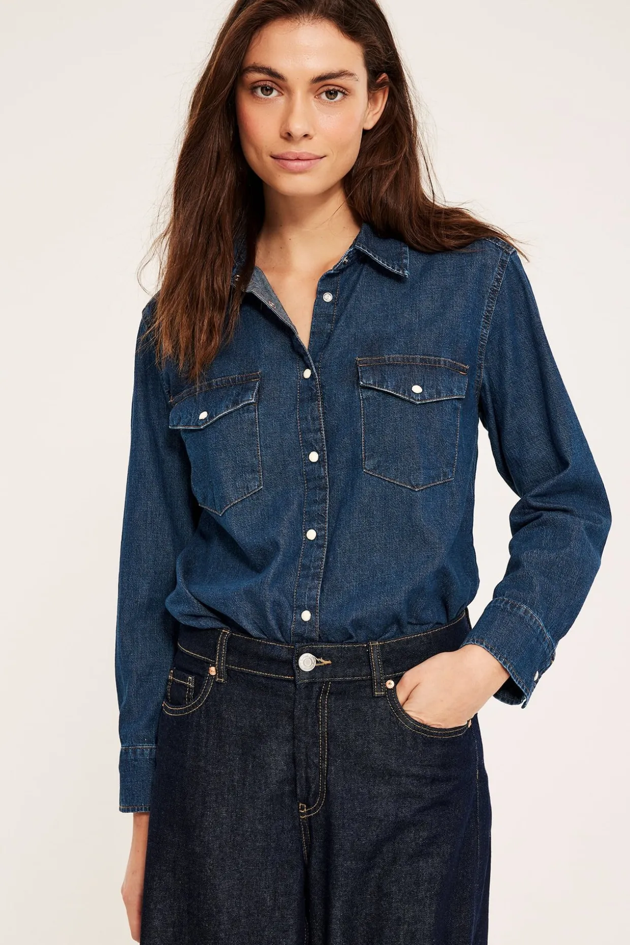 Jeansskjorta